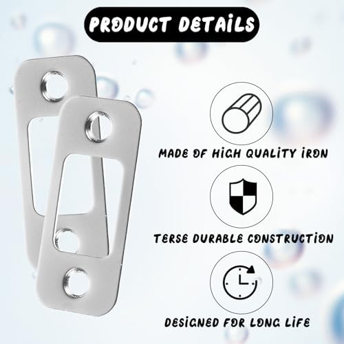 TIESOME Door Strike Plate Set