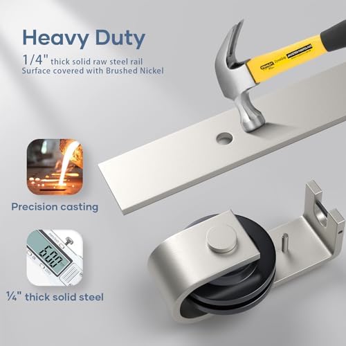 EaseLife Bi-Folding Door Track Kit 24