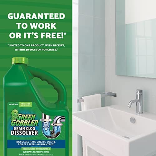 128 oz Green Gobbler Drain Clog Remover
