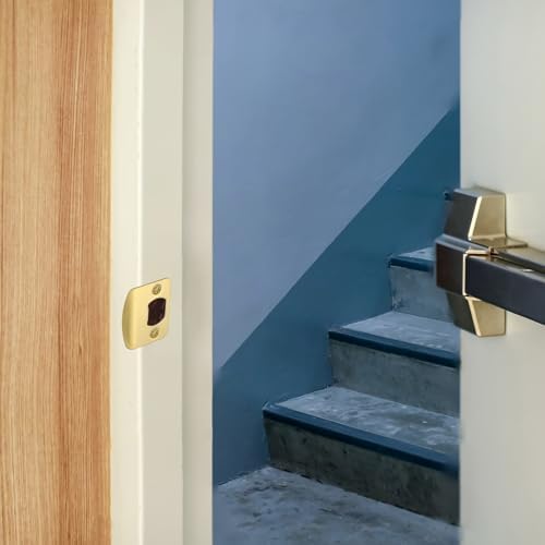 PATIKIL Gold Door Strike Plate 2-14 x 1-34