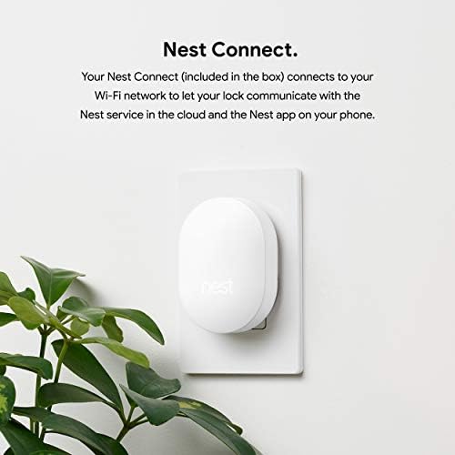 Google Nest x Yale Lock Smart Deadbolt for Front Door