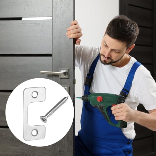 Adjustable Strike Plate Holmes-Proof Door Security in 1 Click