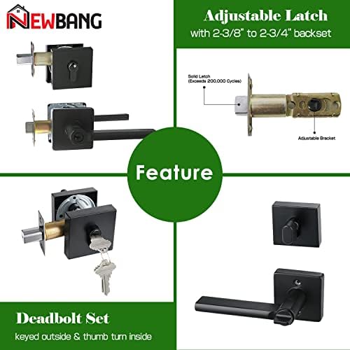 NEWBANG Door Entry System with Matte Black