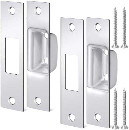 Hicarer 2-Piece Door Strike Plate Set