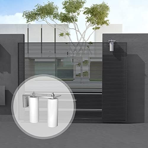 JUGREAT 2-Pack Stainless Steel Slide Gate Roller Guide