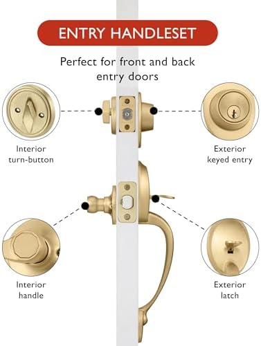 Elegant Springdale Lever Door Handle Set