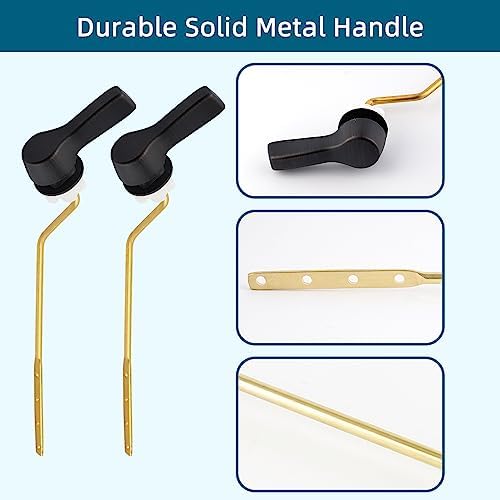 Hygie Rinse 2PCS Universal Side Mount Toilet Handle Kit