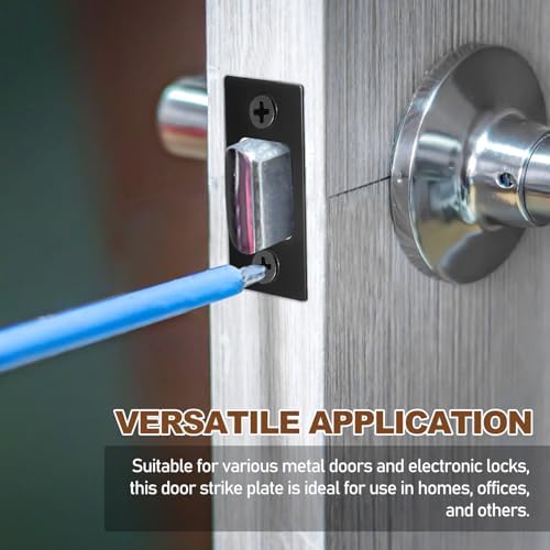 Secure Home Door Lock Latch Box Strike Plate