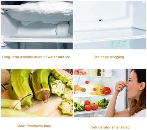 JSONO Foldable Fridge Drain Tool Reusable Sunroof Drainage Internal Long Hose