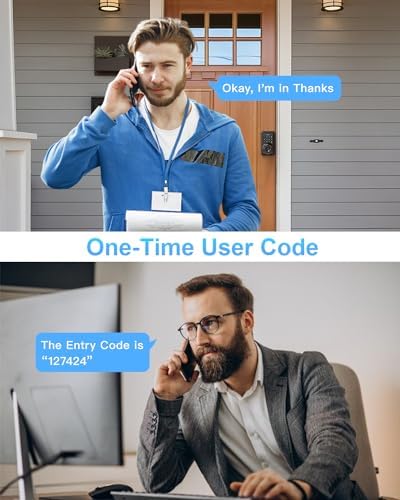 Disposable Keypad Door Lock Keyless Door Knob Oil Rubbed Bronze Waterproof Easy Install Program - 50 User Code