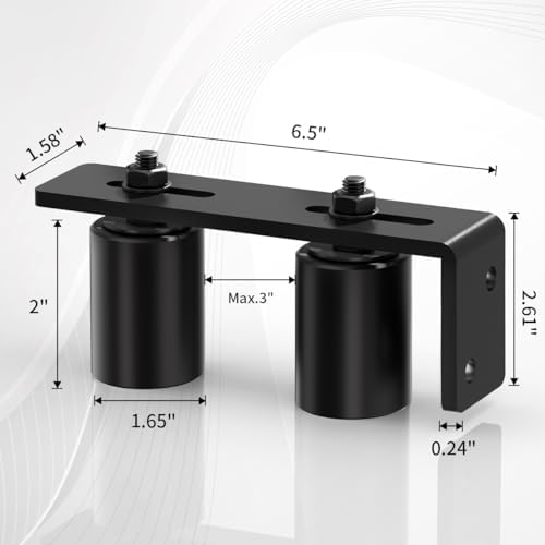 Adjustable 2 Steel L-Shaped Gate Guide for Sliding Doors