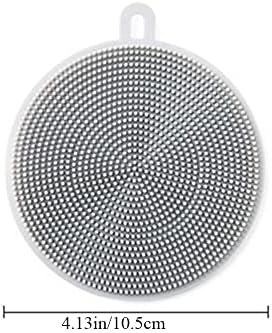 Non-Scratch Silicone Sponges Kitchen Scrubber