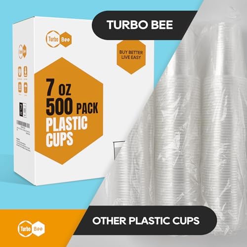 Turbo Bee 500-Pack Disposable Cups