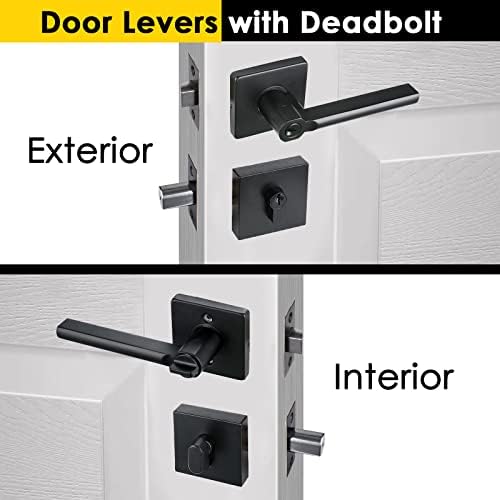 HISAFE Keyed Alike Door Handle Set