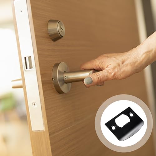 Stainless Steel Door Strike Plate Set