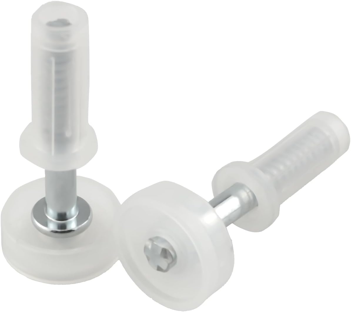 ZZHXSM 8-Piece Bi-Fold Door Guide for Home Use - Stainless Steel and Plastic