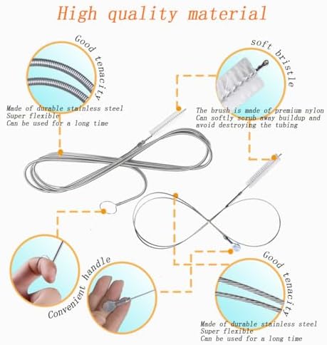 2-Pack Flexible Long Pipe Cleaners