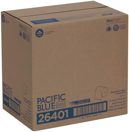 Georgia-Pacific Pacific Blue Basic Recycled Paper Towel Roll Set