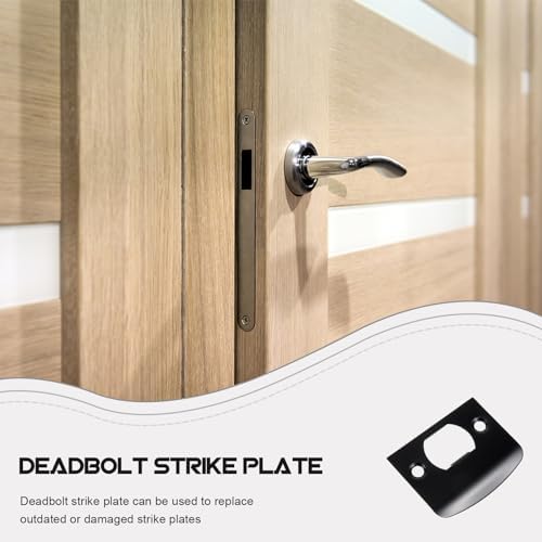 Stainless Steel Door Strike Plate Set