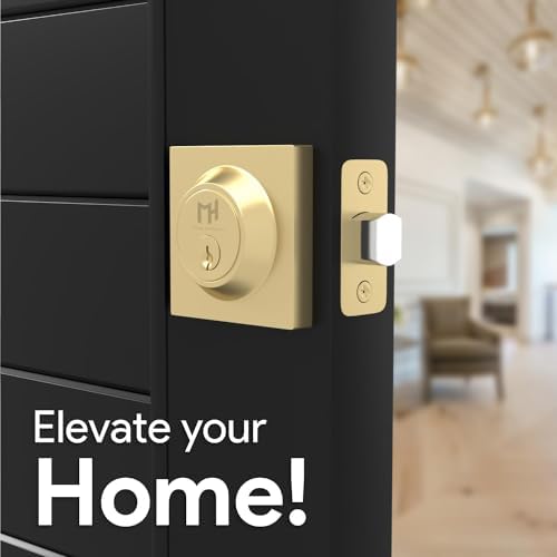 Glamor Deadbolt Lock Set for Doors