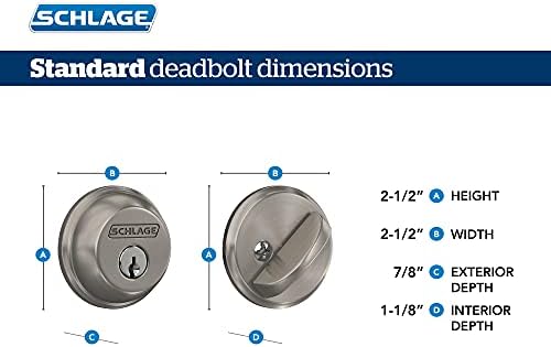 Security Deadbolt by Schlage