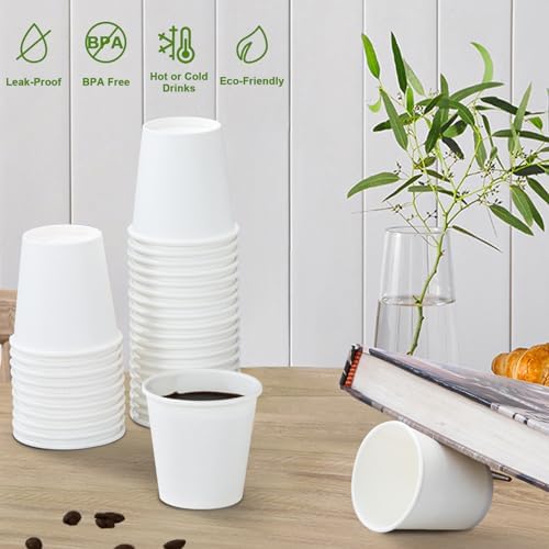 Perfect 600-Pack of 3 oz Disposable Cups for Bathroom Use