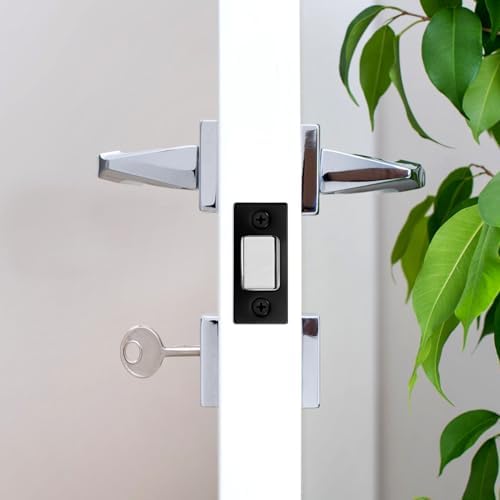Secure Home Door Lock Latch Box Strike Plate