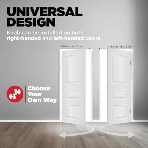Kwikset Door Knob with Keyless Entry Privacy for Home Use