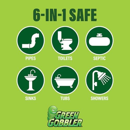 Green Gobbler 24-Piece Lemon-Scented Drain Deodorizer Stick Set