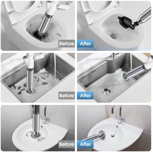 High-Pressure Sink Shower Plunger Kit