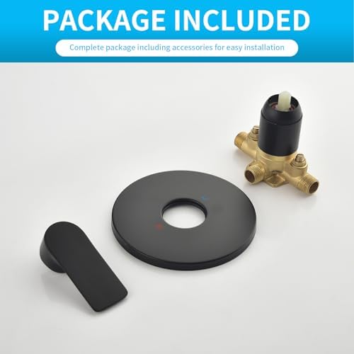 Stylish Single-Handle Shower Valve