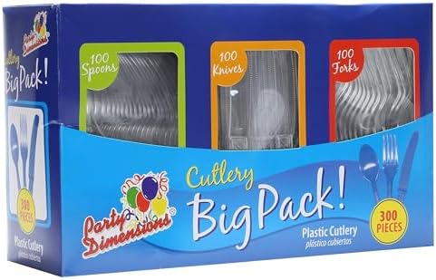 300 Count Disposable Cutlery Set