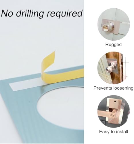 8PCS Stainless Steel Door Lock Repair Kit