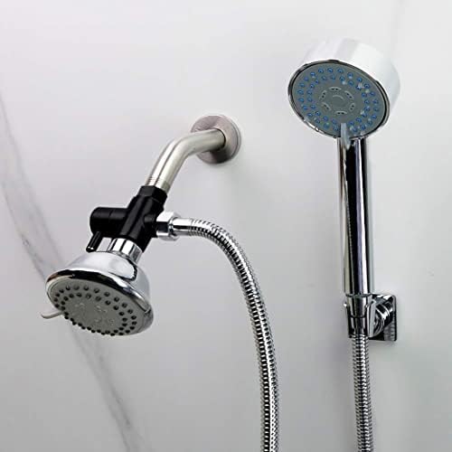 3-Way Brass Diverter Valve Matte Black