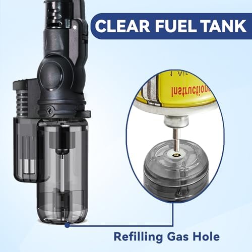 Portable 5 Pack Refillable Torch Lighter Set