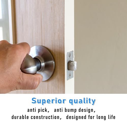 Durable Stainless Steel Door Strike Plates for Deadbolts