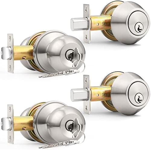 Probrico Door Knob Set - Exterior Entry Door