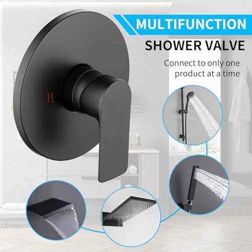 Stylish Single-Handle Shower Valve