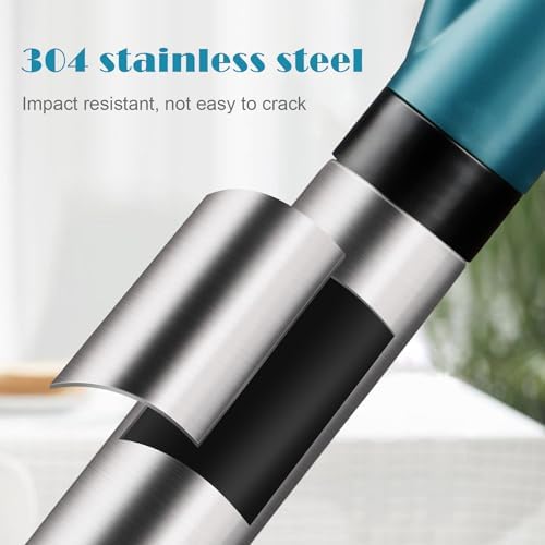 Fast-Acting Toilet Plunger Clog Remover 120 PSI 5 Piece Set with Anti-Splash Design