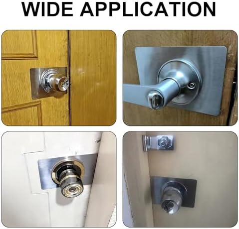 8PCS Stainless Steel Door Lock Repair Kit