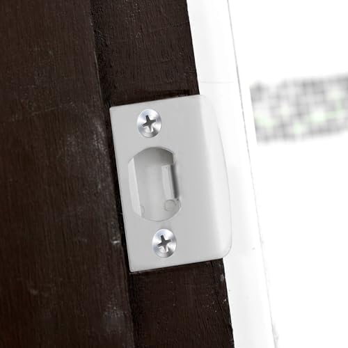 VeemoonProfessional stainless steel door strike plate kit 12 pieces