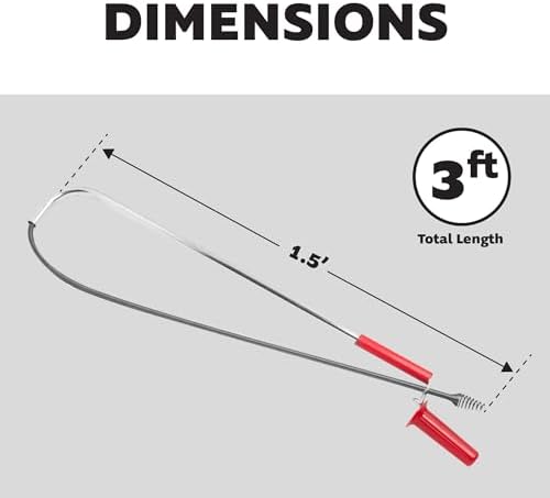 Plumb Craft Precision toilet unclogers 3 light duty auger