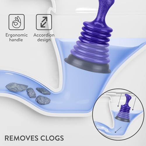 Mini Sink Plunger Efficient Drainage