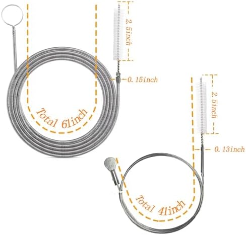 2-Pack Flexible Long Pipe Cleaners