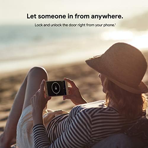 Google Nest x Yale Lock Smart Deadbolt for Front Door