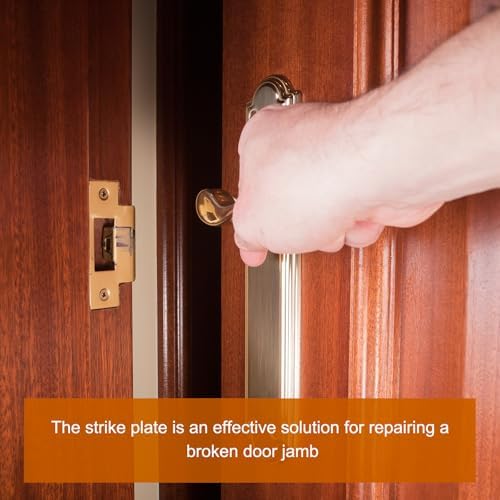 Stainless Steel Door Strike Plate Replacement