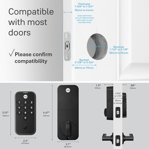 Yale Key-Free Door Security