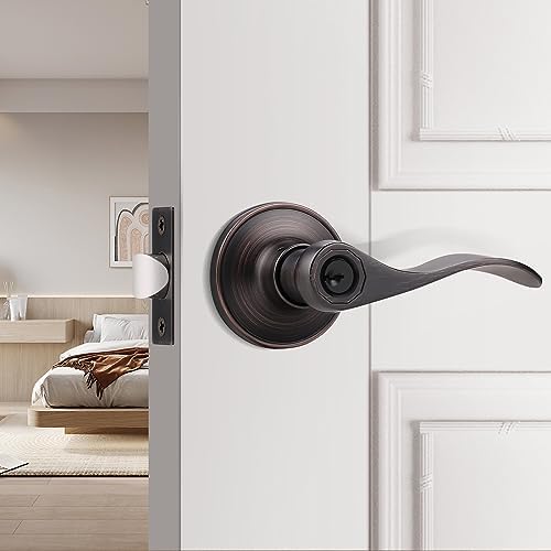 Probrico Door Lock Set with Reversible Handles