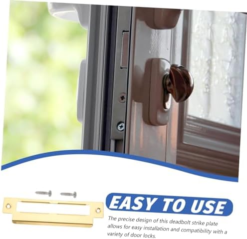 Stainless Steel Door Strike Plate for Enhanced Security