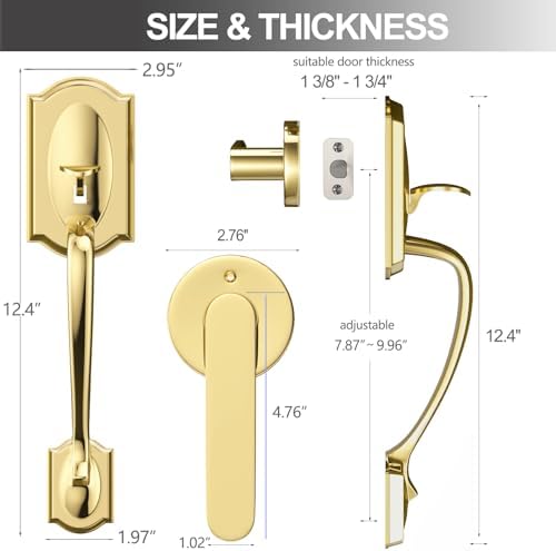 Versatile Front Door Handle